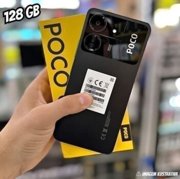 Smartphone Xiaomi POCO C65 6GB+128GB MediaTek Helio G85 Octa Core 5000mAh 6.74" 90Hz HD+ display 50MP Camera NFC