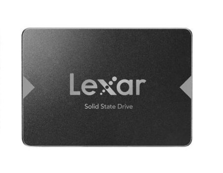 SSD SATA Lexar NS100, 512GB, 2.5", Leitura 550MB/s, Preto - LNS100-512RBNA