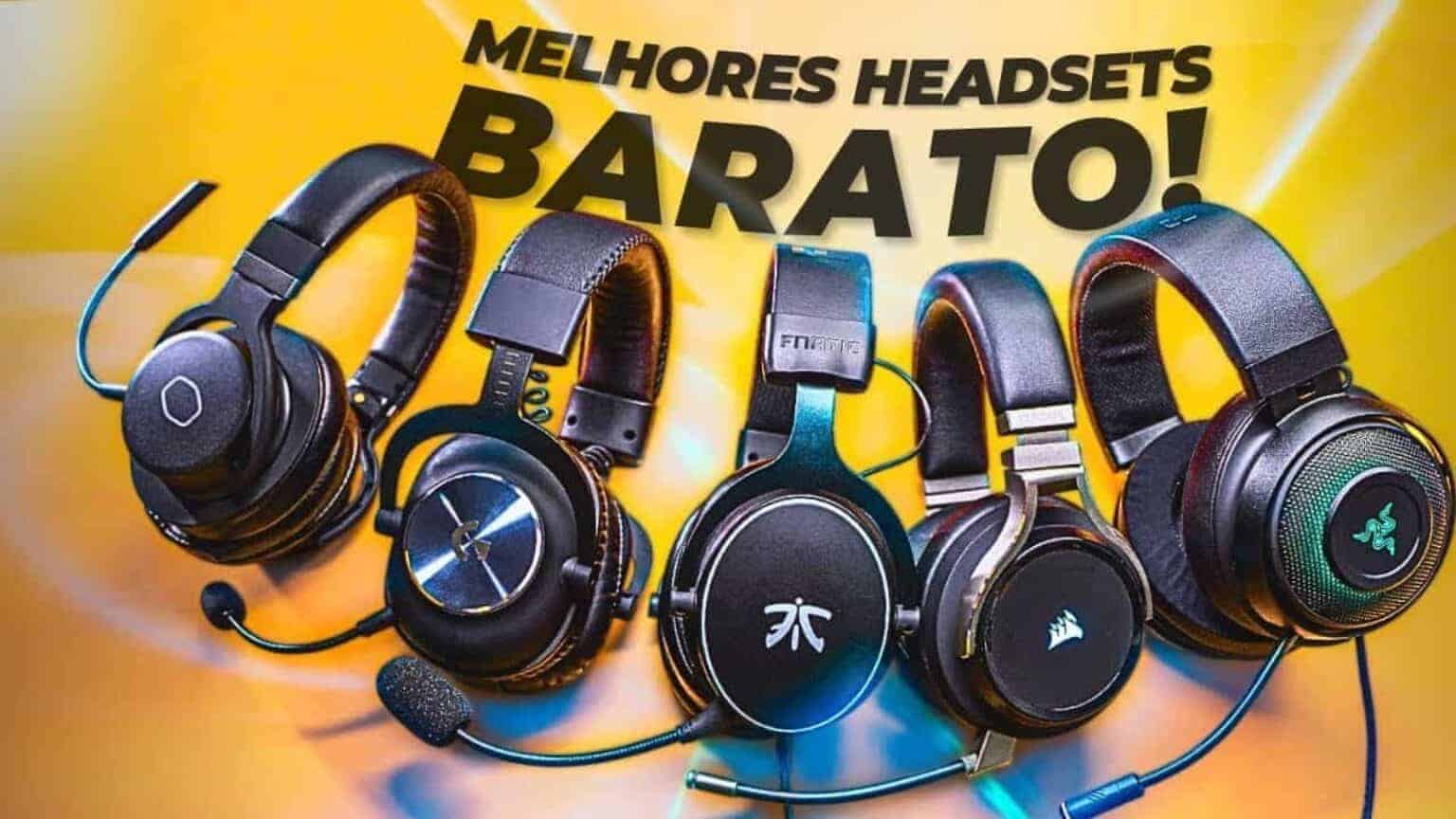 TOP 10 MELHORES Headsets Gamer Bom e Barato com Melhor Custo-Benefício ...