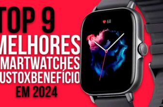 TOP 9 MELHORES SMARTWATCHES (CUSTO-BENEFÍCIO) EM 2024