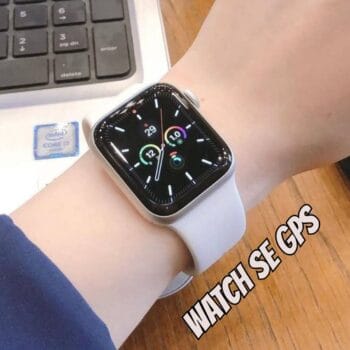 Apple Watch SE GPS Caixa estelar de alumínio – 40 mm Pulseira esportiva estelar – M/G