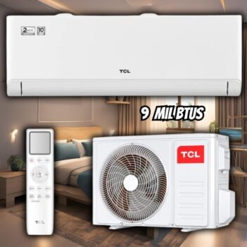 Ar Condicionado Split Hi Wall TCL T-Pro 2.0 Inverter 9.000 Btus Frio 220v R-32 - 220V