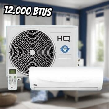 Ar Condicionado Split HQ Hi Wall 12.000 BTU/h Frio Monofásico Branco CFHQ12POS2AX - 220V