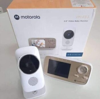 Babá Eletrônica Vm483 Tela 2.8 Lcd C/ Zoom - Motorola