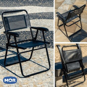 Cadeira Mor Master Color Ref.2048 - Preto