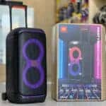Caixa de Som Bluetooth PartyBox Stage 320 JBL BLPBSTAGE320BR Preta 110V/220V