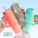 Copo Térmico com Canudo Streeterville 1,18L