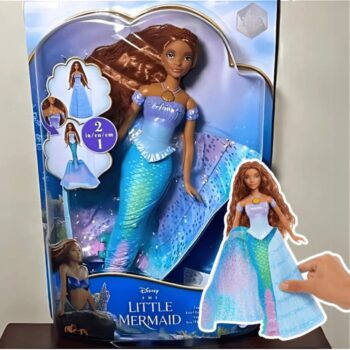 Disney A Pequena Sereia Boneca Ariel Transformação