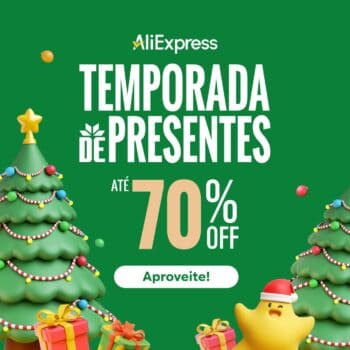 Evento Aliexpress - Temporada de Presentes