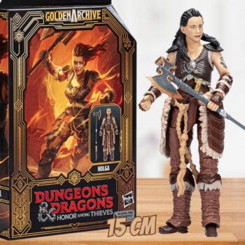 Figura Dungeons & Dragons Honra Entre Rebeldes - 15 cm com Acessórios- Holga - F4866 - Hasbro