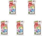 Flash Limp Kit Com 5 Esponjas Microfibra Para Limpar Telas Sensíveis ( Celulares Tvs Notebooks) Sem Riscar Eof-G-5