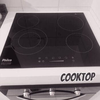 Fogão cooktop elétrica Philco PCT44VC preto 220V