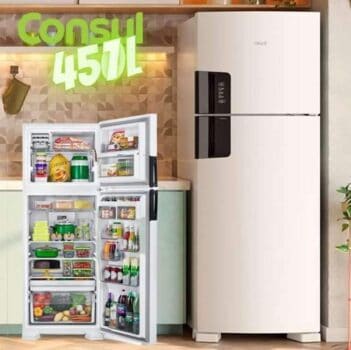 Geladeira/Refrigerador Consul Frost Free Duplex - Branco 451L CRM56FB