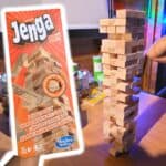 Hasbro Gaming Jenga Clássico Jogos de equilíbrio e estratégia com 54 peças, para crianças acima de 6 anos