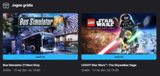 Jogos Grátis Epic Games