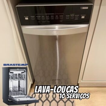 Lava-louças 10 Serviços Brastemp Cor Inox Com Ciclo Pesado