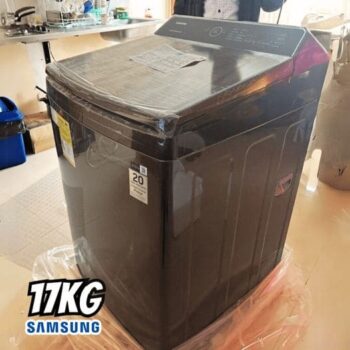 Lavadora Smart Samsung Digital Inverter WA17CG Black 17kg 127V
