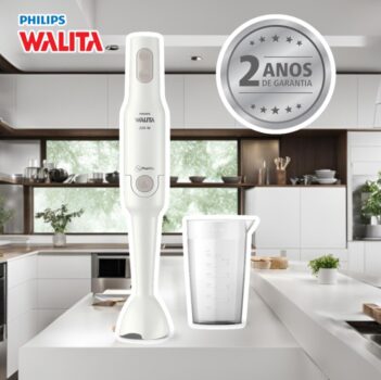 Mixer Processador de Alimentos Philips Walita Ri2530 Pro Mix 250w Branco 220v