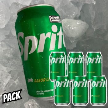 Pack de Refrigerante Sprite 350ml 6 unidades