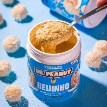 Pasta de Amendoim Sabor Beijinho - Com Whey Protein 600g - Dr Peanut