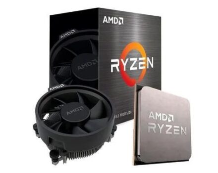 Processador AMD Ryzen 5 5500, 3.6GHz, Cache 16MB, Hexa Core, 12 Threads, AM4 - 100-100000457BOX