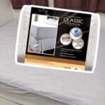 Protetor de Colchão Impermeável Classic Slip Malha Solteiro Superior Fibrasca Branco 90x190