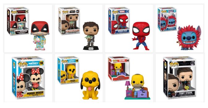 Seleção Funko Pop!