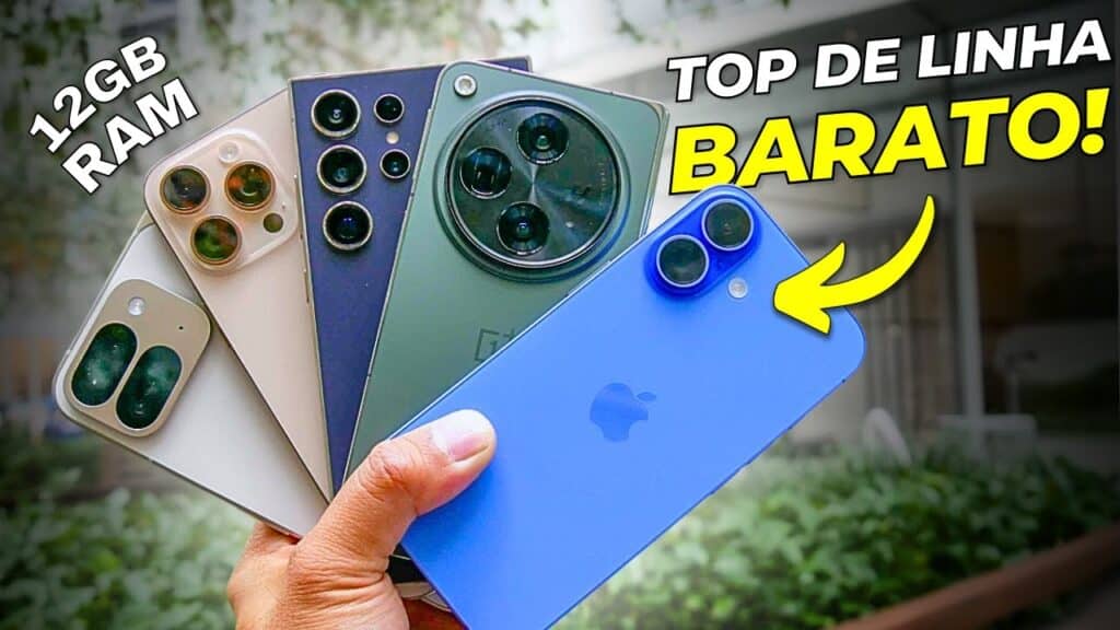 TOP 7 Melhores Celulares Tope de Linha em 2025 TOP 7 Melhores Celulares Tope de Linha em 2025