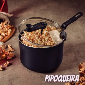 Tramontina PIPOQUEIRA 20CM 3,5L LORETO GRAFITE - ALUMINIO COM REVESTIMENTO ANTIADERENTE