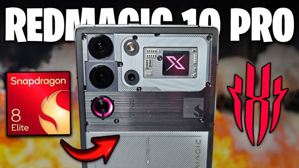 O Celular Gamer Mais Poderoso do Mundo: Red Magic 10 Pro com Snapdragon 8 Elite!