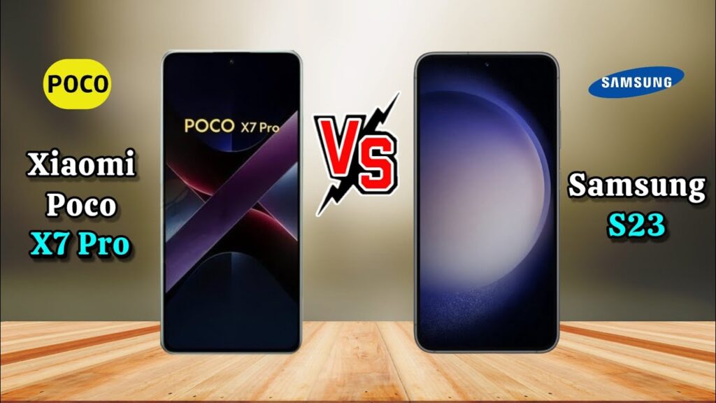 Poco X7 Pro vs Galaxy S23: Qual é o Melhor para Comprar em 2025?