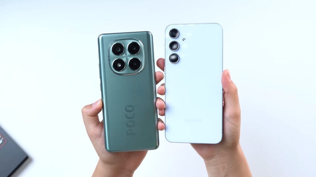 Comparativo: Poco X7 vs Galaxy A55 5G - Qual vale mais a pena em 2025?