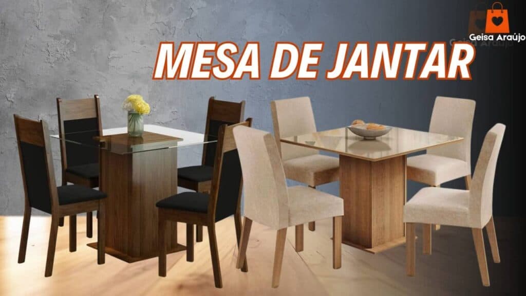 TOP 5 Melhores Mesas de Jantar para Comprar em 2024