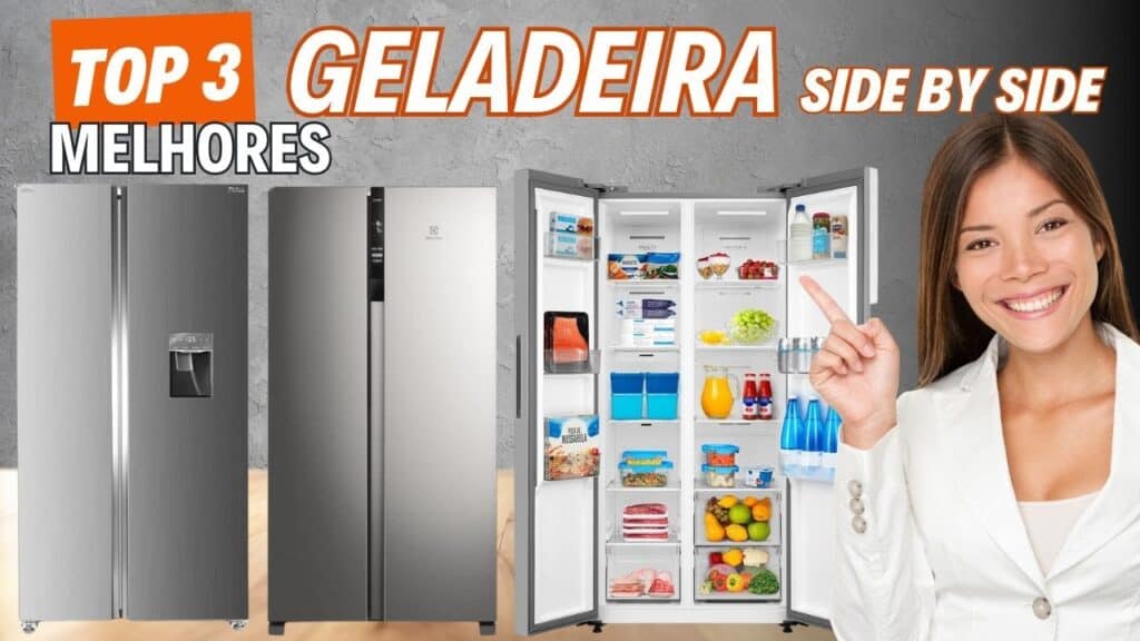 TOP 3 Melhores Geladeiras Side by Side do Mercado em 2025