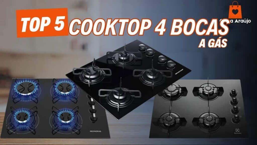 TOP 5 Melhores Cooktops 4 Bocas a Gás para Comprar em 2025