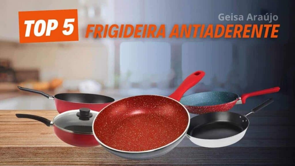 TOP 5 Melhores Frigideiras Antiaderentes para Comprar em 2025!