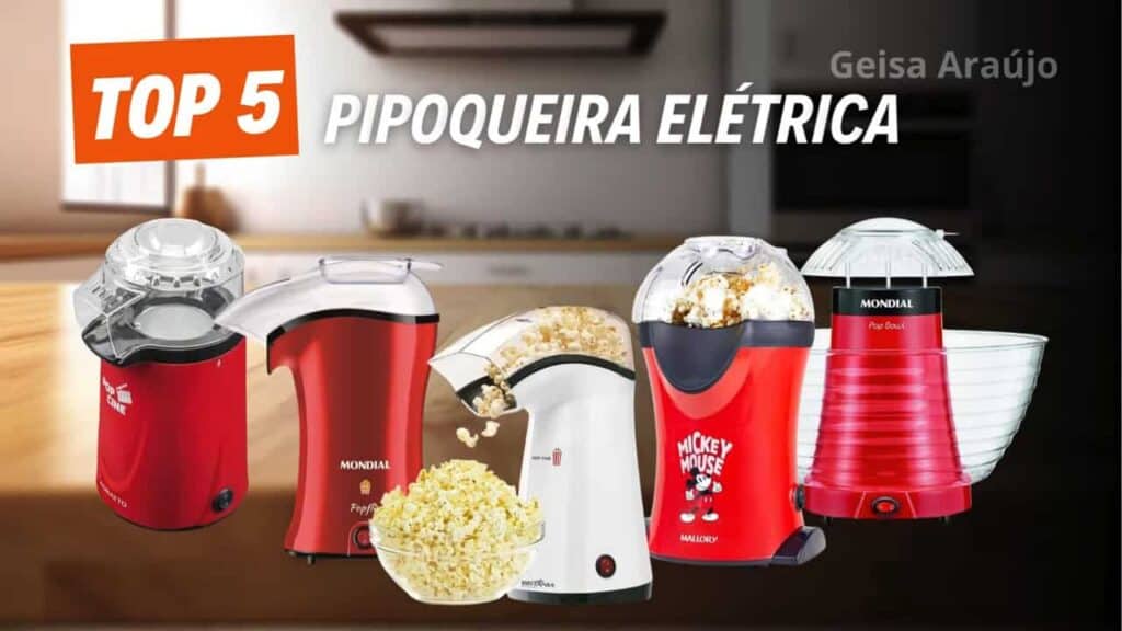 TOP 5 Melhores Pipoqueiras Elétricas em 2025!