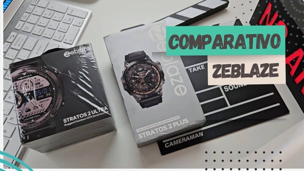 Zeblaze Stratos 2 Ultra vs Zeblaze Stratos 2 Plus: Qual é o Melhor Smartwatch em 2025