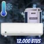 Ar-condicionado Split Agratto Hi Wall One Top 12.000 Btus/h Frio Branco Acst12f-02 – 220v