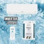 Ar Condicionado Split Hi Wall Inverter Philco 12000 Btus Frio Eco M15 220V