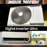 Ar-condicionado Split Samsung Digital Inverter Ultra Connect AI 9.000 BTUs Frio AR09DYFZAWKNAZ 220V
