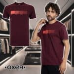 Camiseta Masculina Oxer Manga Curta Estampada