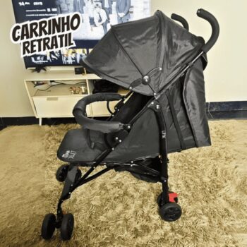 Carrinho De Bebê Guarda Chuva Modo Berço Link Maxi Baby