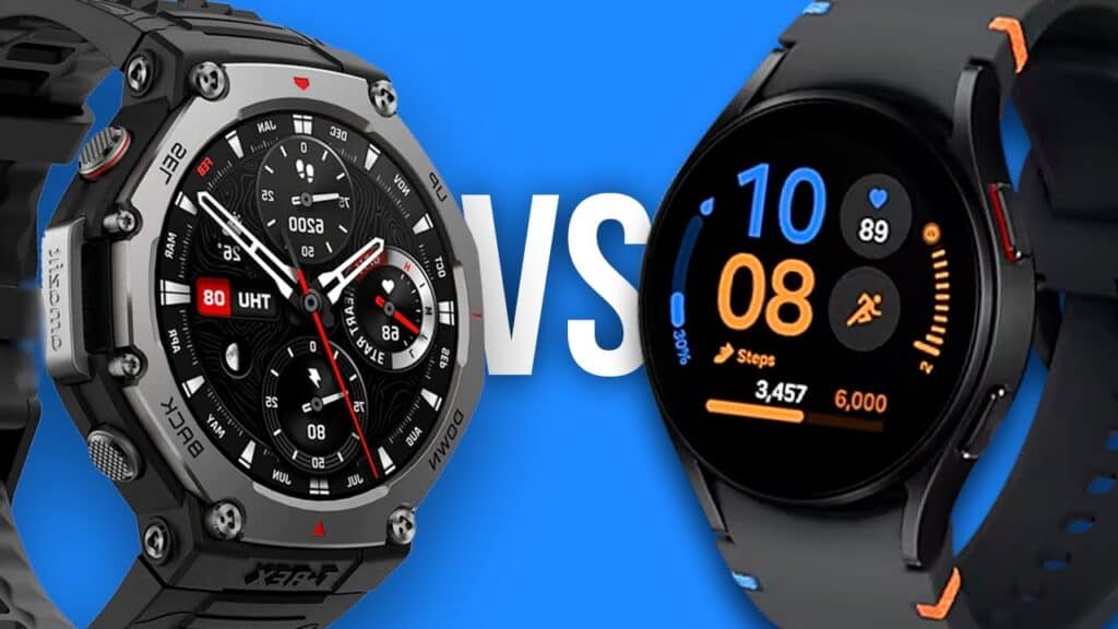 Comparativo: Amazfit T-Rex 3 vs Galaxy Watch 6 – Quais as diferenças? Qual comprar? Comparativo: Amazfit T-Rex 3 vs Galaxy Watch 6 – Quais as diferenças? Qual comprar?