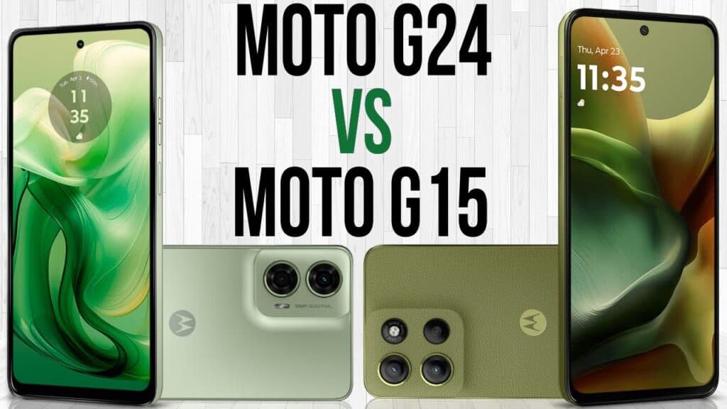Comparativo Moto G24 vs Moto G15: Qual Comprar em 2025? Comparativo Moto G24 vs Moto G15: Qual Comprar em 2025?