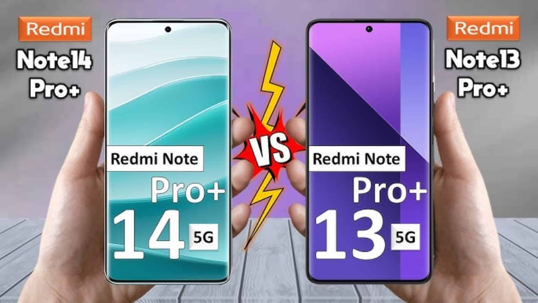 Comparativo: Redmi Note 14 Pro+ vs Redmi Note 13 Pro+ – Qual é o melhor ...