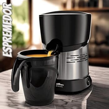 Espremedor de Frutas, Turbo Pro, 1,3L, Preto, Bivolt, Britânia