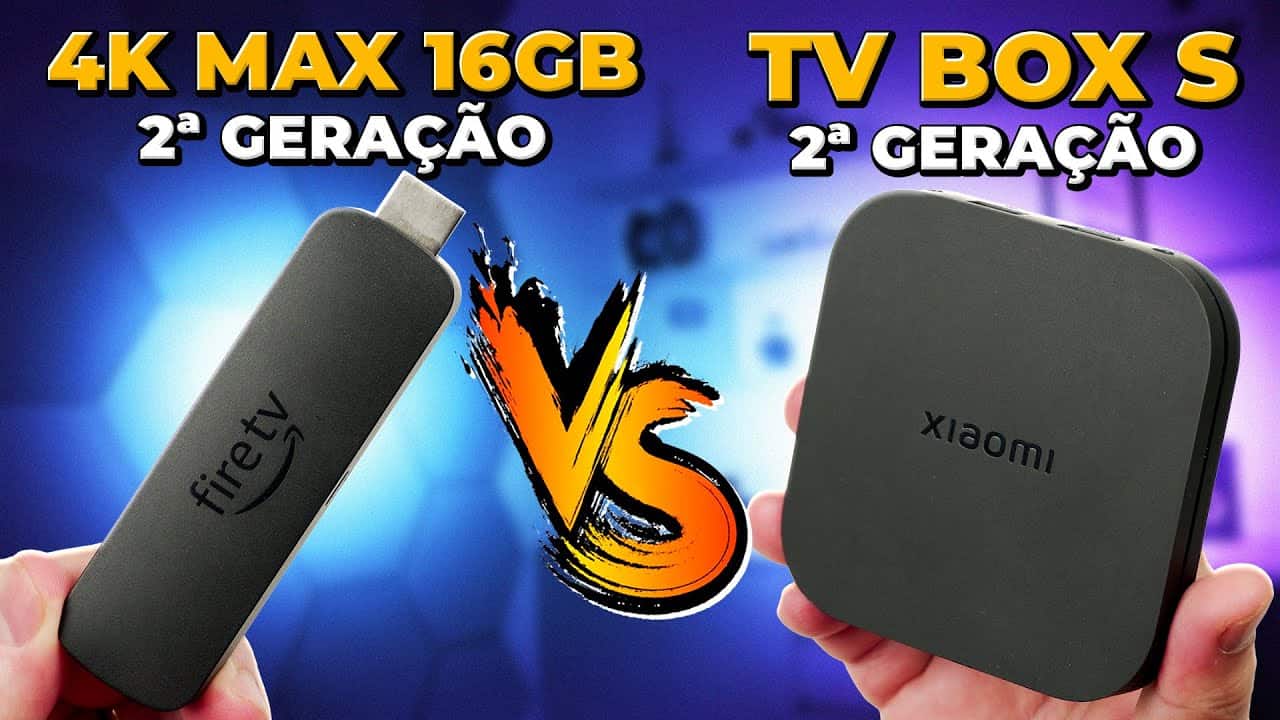 Fire TV Stick 4K Max 2ª Geração vs Xiaomi TV Box S 2ª Geração: Qual é o Melhor? Fire TV Stick 4K Max 2ª Geração vs Xiaomi TV Box S 2ª Geração: Qual é o Melhor?