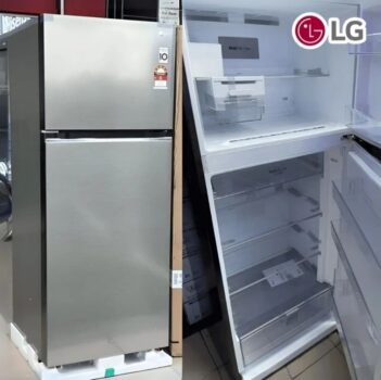 Geladeira/Refrigerador LG Frost Free Duplex 395L - GN-B392PLM Compressor Inverter