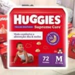 Huggies Fraldas Descartáveis Supreme Care Tamanho M 72 Unidades